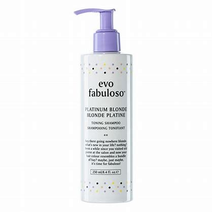 FABULOSO PLATINUM BLONDE TONING SHAMPOO 250ML